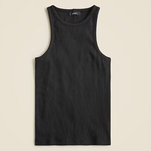 NWT J crew New favorite tank top in vintage rib in size Medium